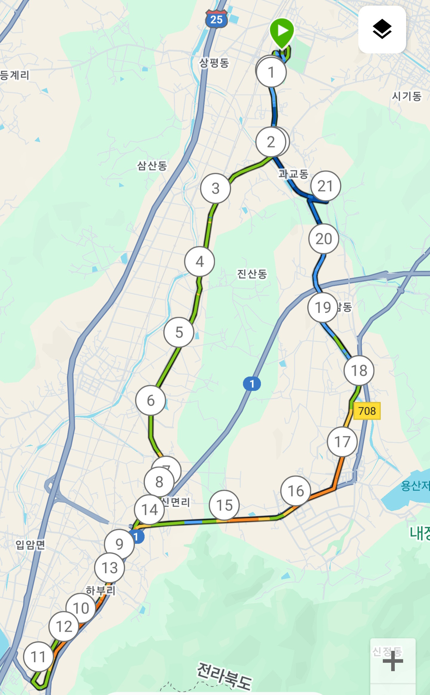 2026 정읍동학마라톤 코스 안내 7